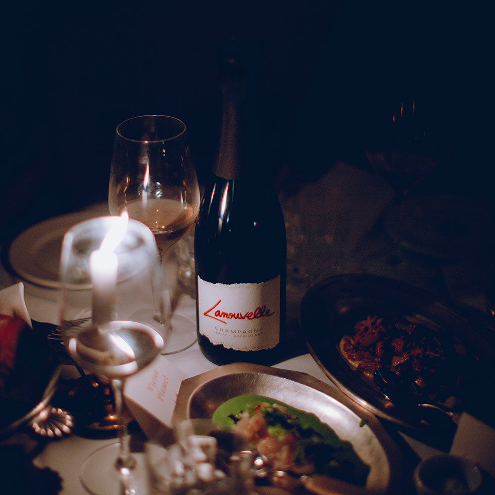 Champagne Lanouvelle à votre table